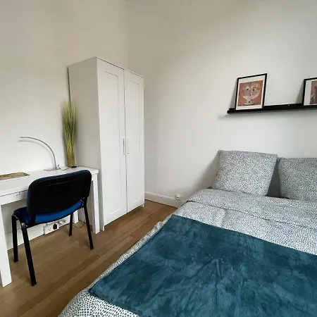 Chambres Privees -Private Room- Dans Un Spacieux Appartement - 100M2 Centre Proche Gare Mulhouse Buitenkant foto