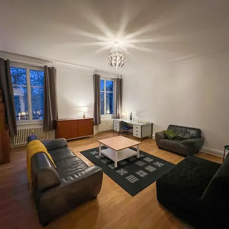 Chambres Privees -Private Room- Dans Un Spacieux Appartement - 100M2 Centre Proche Gare Mulhouse Buitenkant foto