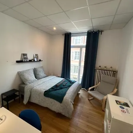 Chambres Privees -Private Room- Dans Un Spacieux Appartement - 100M2 Centre Proche Gare Mulhouse Buitenkant foto