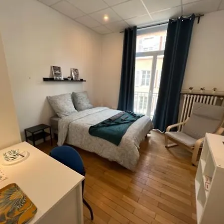 Chambres Privees -Private Room- Dans Un Spacieux Appartement - 100M2 Centre Proche Gare Mulhouse Buitenkant foto