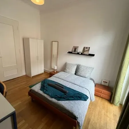 Chambres Privees -Private Room- Dans Un Spacieux Appartement - 100M2 Centre Proche Gare Mulhouse Buitenkant foto