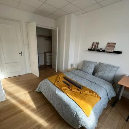 Chambres Privees -Private Room- Dans Un Spacieux Appartement - 100M2 Centre Proche Gare Mulhouse Buitenkant foto