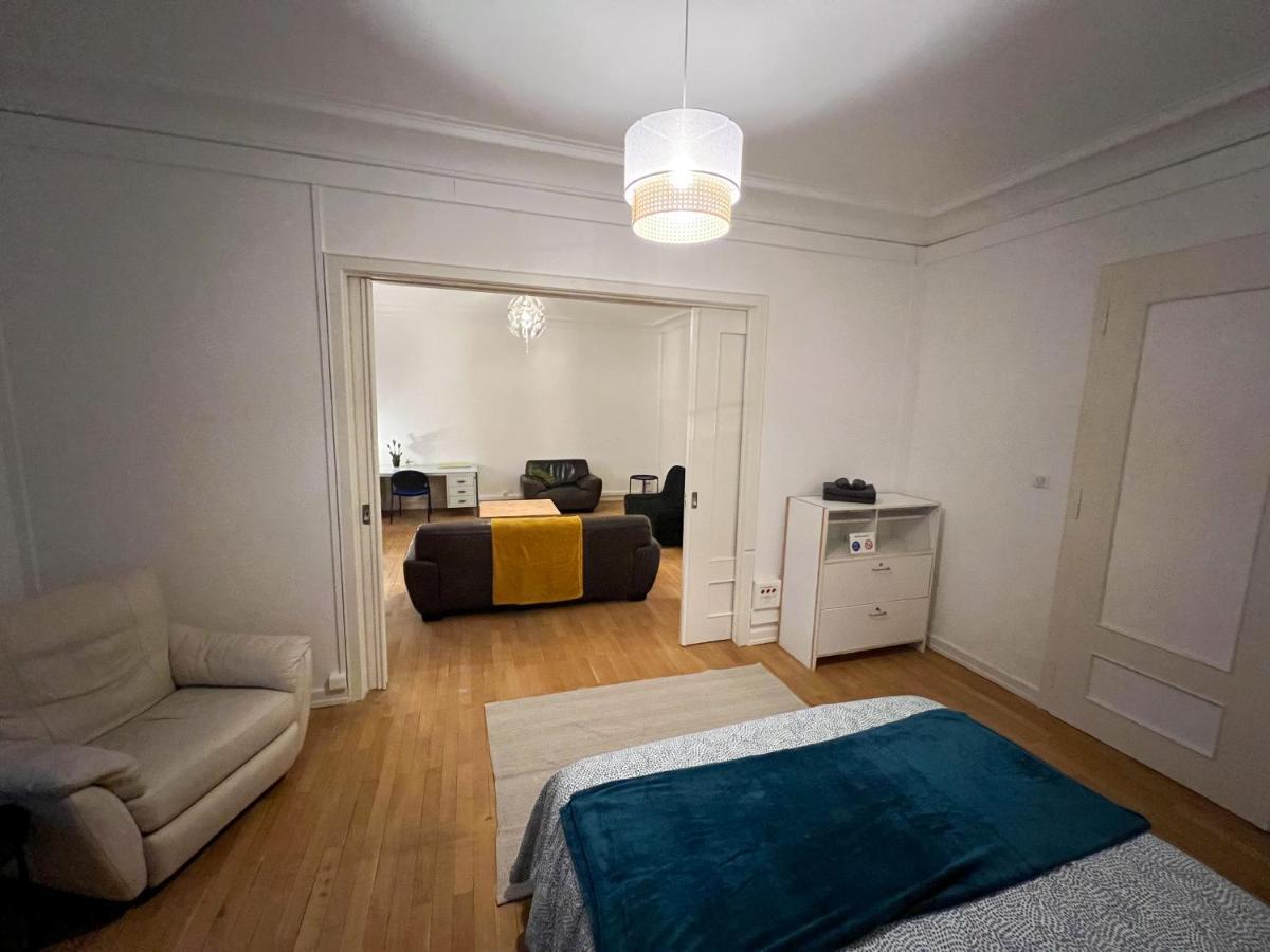 Privees -private Room- Dans Un Spacieux - 100m2 Centre Proche Gare Mulhouse