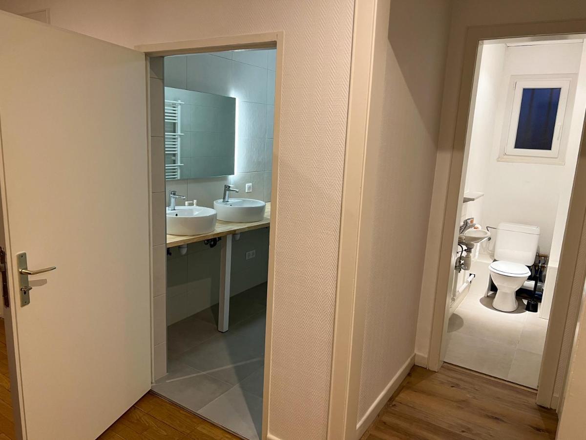 Homestay Privees -private Room- Dans Un Spacieux - 100m2 Centre Proche Gare Mulhouse