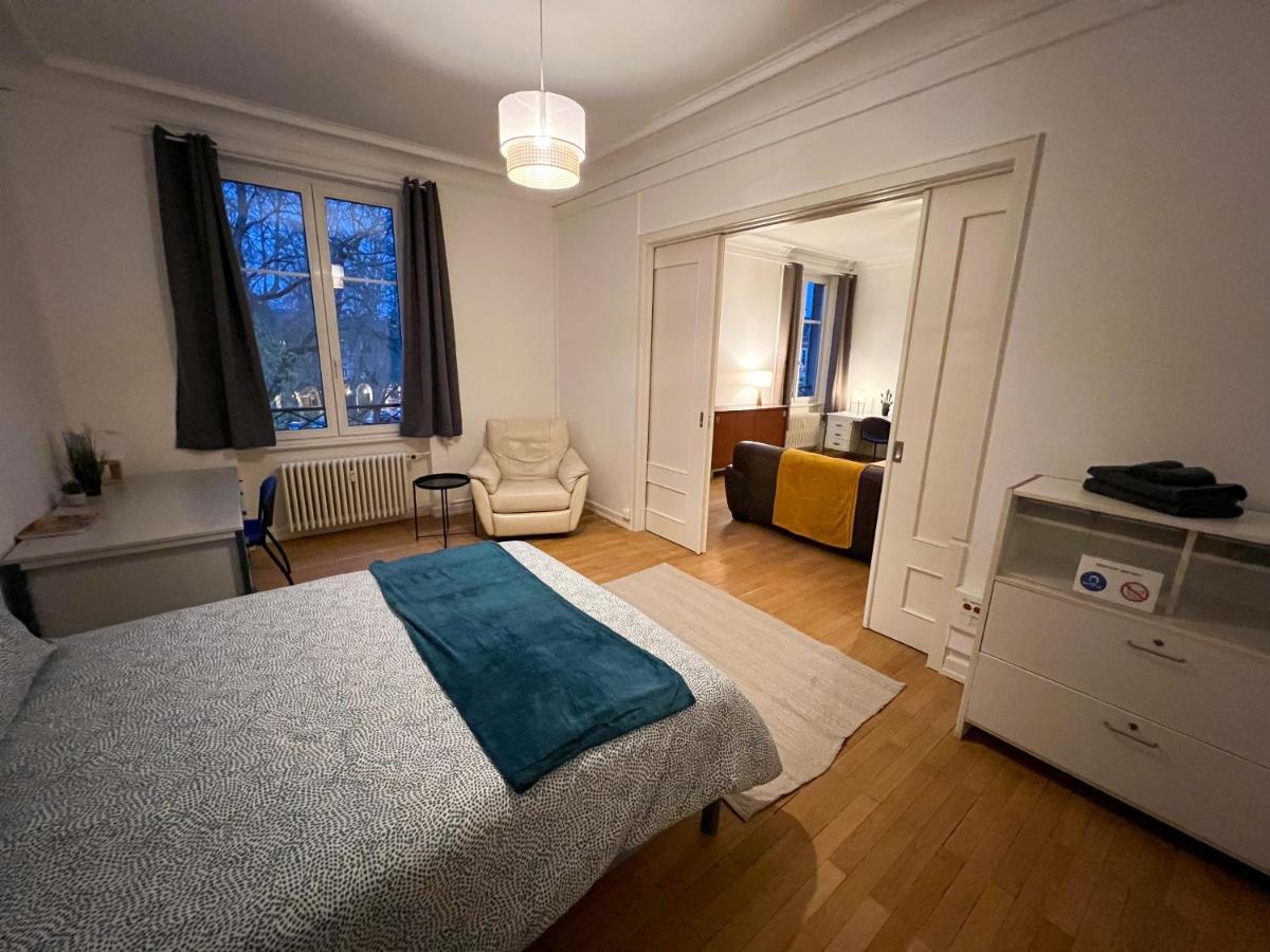 Privees -private Room- Dans Un Spacieux - 100m2 Centre Proche Gare Homestay *