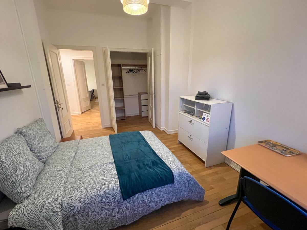 Privees -private Room- Dans Un Spacieux - 100m2 Centre Proche Gare * Mulhouse