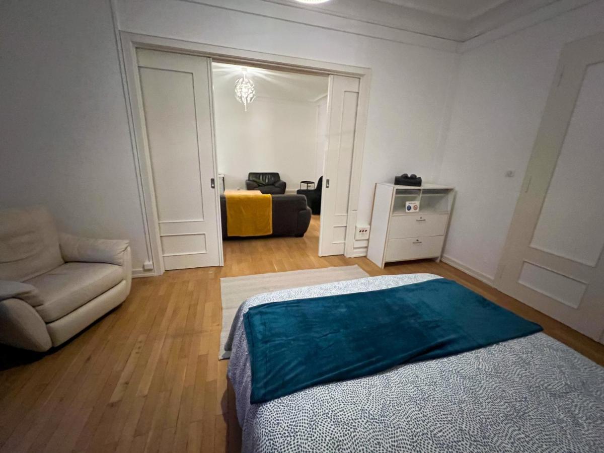 Homestay Privees -private Room- Dans Un Spacieux - 100m2 Centre Proche Gare Mulhouse
